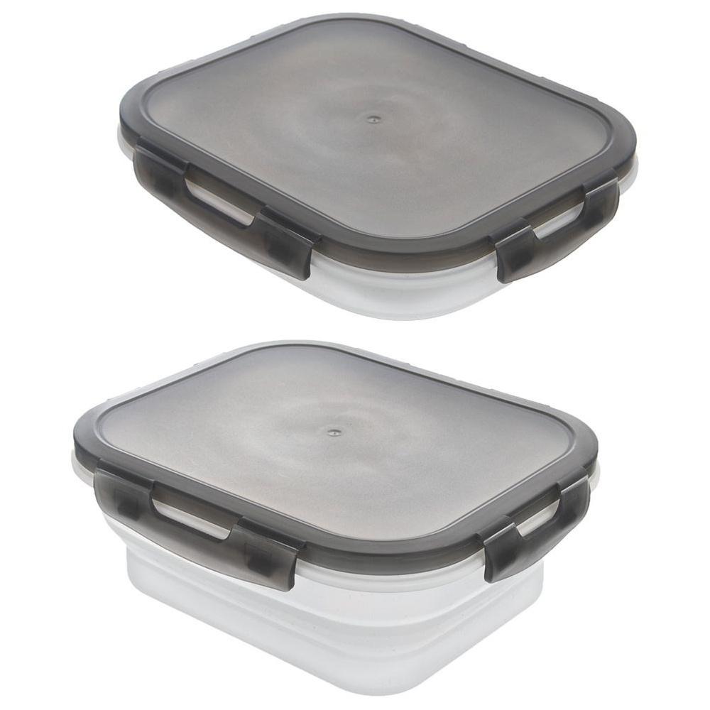 Collapsible Silicone Food Container with Lid KEMP Orion 1L