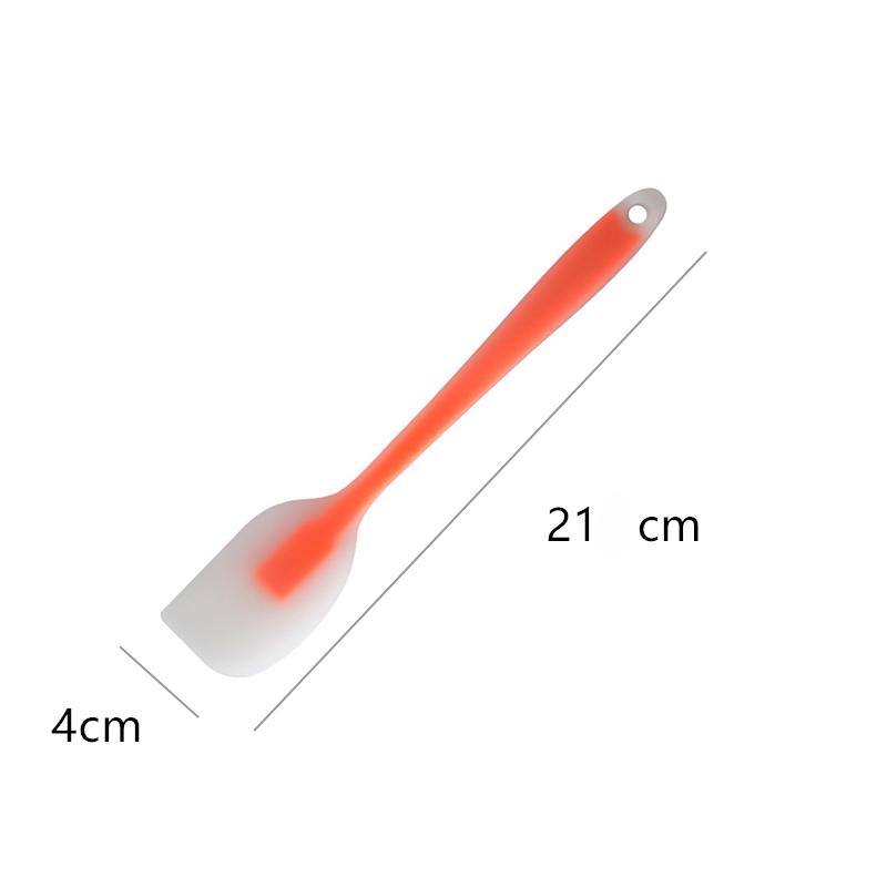 Инструменты для выпечки Лопатка Интегрированная высокотемпературная силиконовая лопатка для крема для торта Прозрачная головка Лопатка для выпечки Инструменты для кухни