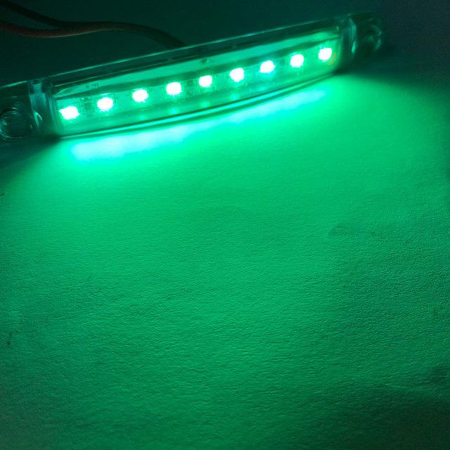 2 шт. светодиодные боковые габаритные огни сигнальная лампа для грузовика прицепа сигнальная лампа 9 светодиодных индикаторов 12 В стробоскоп светодиодный для мотоцикла