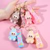 Anime Figure Labubu Vinyl Pendant Doll Model Toy Cute Monster Keychain Toys Birthday Gifts Coin Purses & Keychains / Keychains
