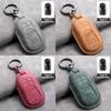 Leather Car Remote Key Case Cover Shell for Buick Verano Envision Avenir Lacrosse Regal Encore Excelle Enclave Anthem Cascada
