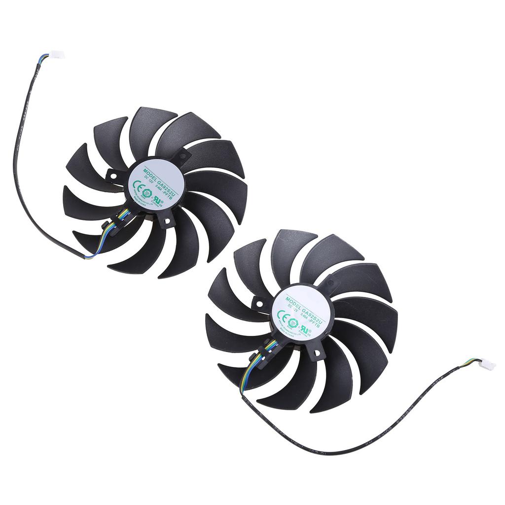 2 шт./компл. ZT-A30700E-10P Вентилятор кулера GPU VGA для ZOTAC GAMING GeForce RTX 3070 Twin Edge Замена CF1010U12S + CF9015H12S