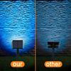 Solar Spot Lights Outdoor Color Changing 7 Modes Christmas IP65 Waterproof Landscape Spotlights Dusk To Dawn For Patio Garden