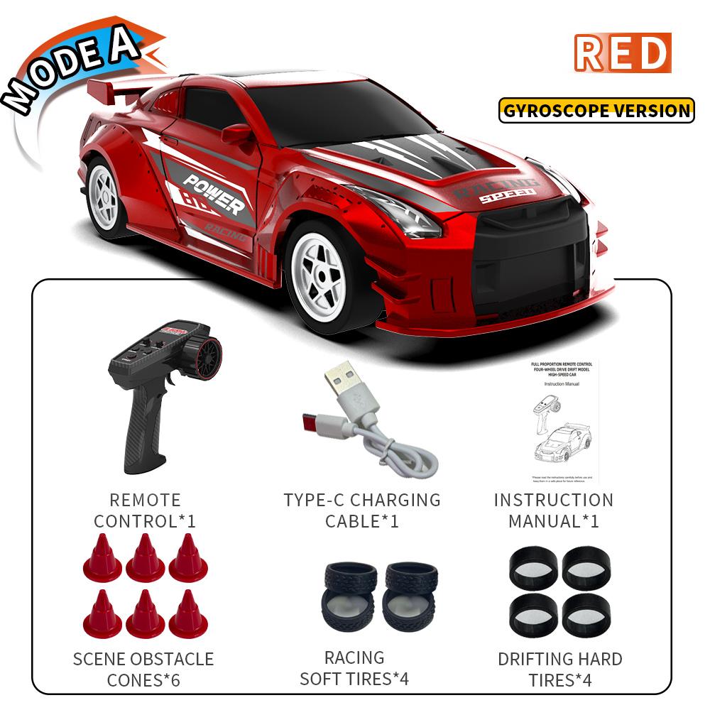 Jhd Для Jjrc C8827 Радиоуправляемая машина 4WD Полномасштабная симуляция 1:32 Дрифт-машинка на радиоуправлении с гироскопом, гоночная дрифтовая машина