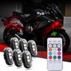 Мотоциклетный фонарь Пульт RGB LED Авиационные стробоскопы LED Вспышка Позиционный Беспроводной свет Автомобиль Самолет Вертолет Предупреждающие огни