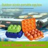 Shockproof Outdoor 6-Grid/12-Grid Egg Storage & Family Ping Pong Game Box