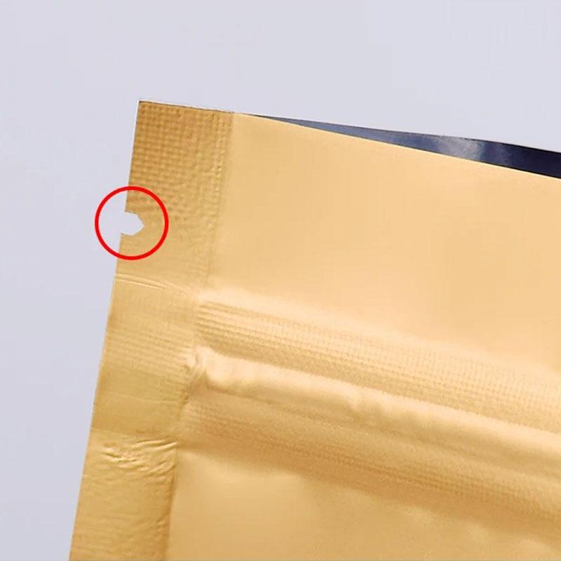 100 шт. Цветные самоподдерживающиеся самозапечатывающиеся пакеты из алюминиевой фольги, герметичные для печенья, цветочного чая, кармашки для конфет, масок для лица, подарочные пакеты с окном