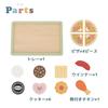 PolarB Play Kitchen Oven Toy TYPR44260 Wooden Pretend Play for Ages 3 and Up