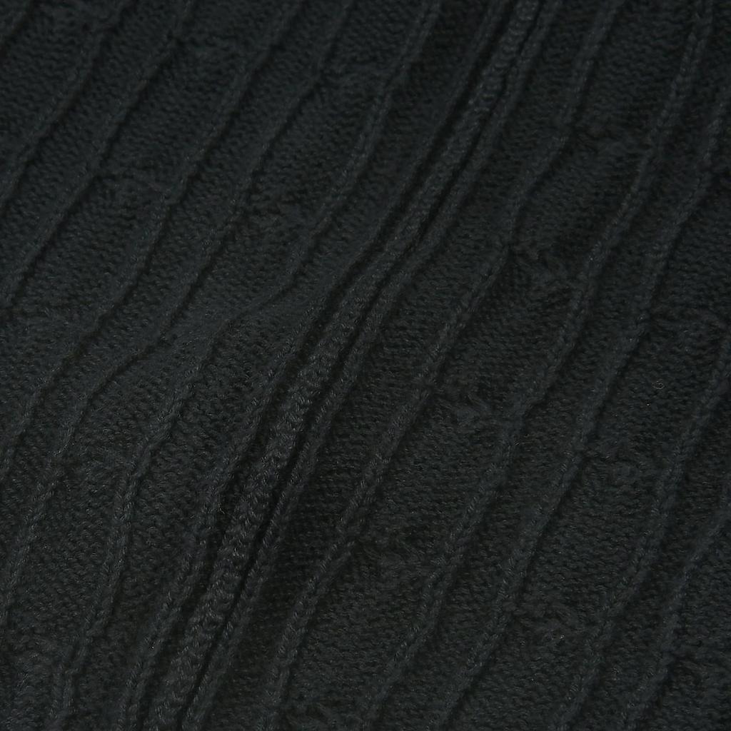 Polo Ralph Lauren однотонный вязаный свитер с круглым вырезом, детский свитер, черный 323702674-061