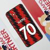 Чехол с именем футболиста на заказ для Samsung Galaxy A54 A34 A24 A14 A73 A53 A33 A23 A13 A52 A32 A22 A12 A51 A71