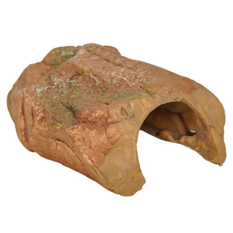  Aquariums Resin Shelter Cave Landscape Decoration Terrariums Basking Platform Reptiles Hideouts Cave Habitats Ornament