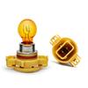 PSY24W Car Halogen DRL Turn Signal Lamp Fog Lamp 24W Amber Yellow 3000K Ultra Bright 2pcs