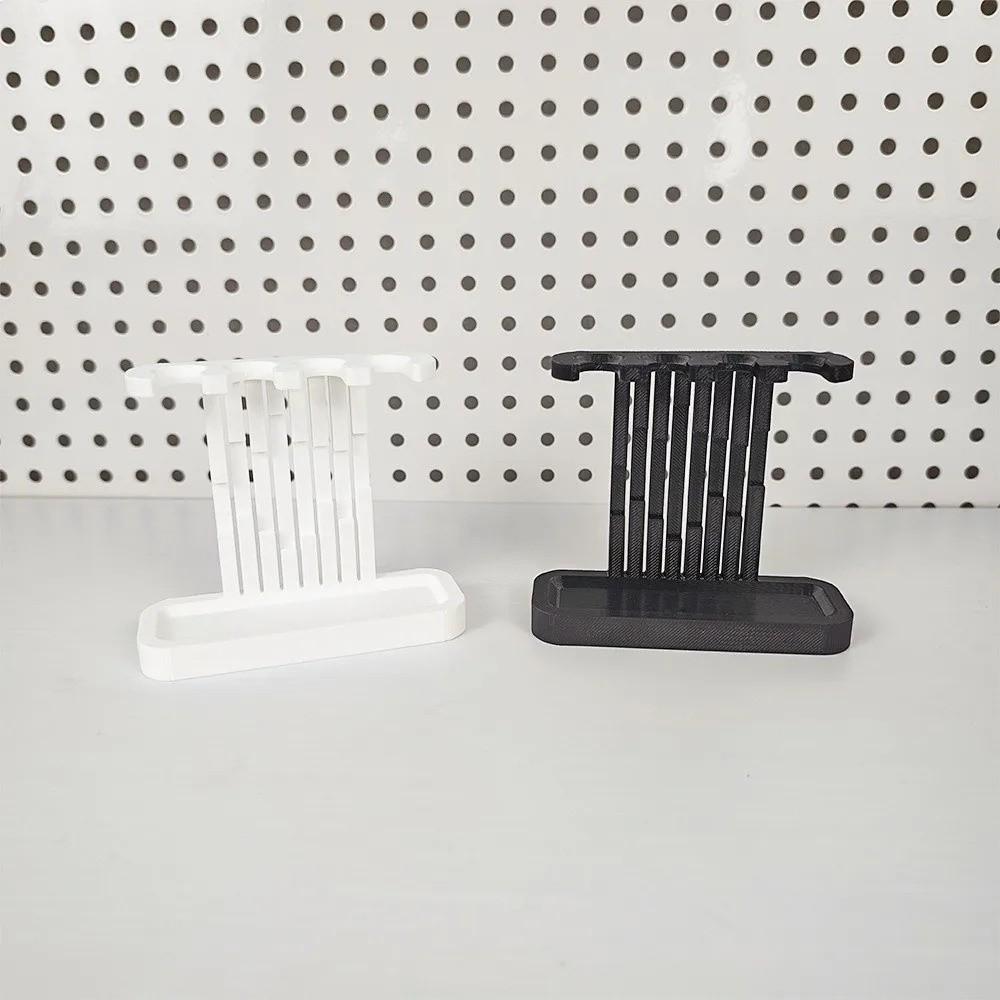 Пластиковый держатель для головок зубных щеток 3D-печать Настольная полка для ванной комнаты Сохраняет головки сухими
