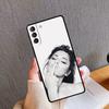 Middle Finger Girl Case For Samsung Galaxy S23 S22 S21 Ultra S9 S10 Note 10 Plus Note 20 Ultra S20 FE Cover