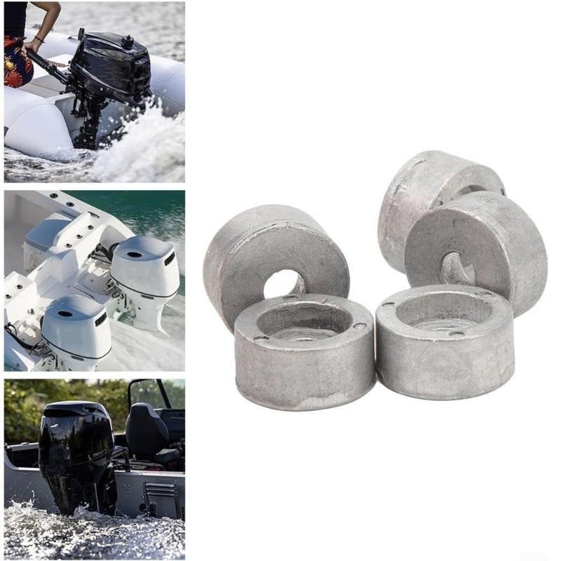 55321-87J01 55321-87J00 Жертвенный анод из цинка для морских подвесных лодочных моторов 4-тактных 9.9л 300 л.с. Для использования в соленой и пресной воде 5 шт.