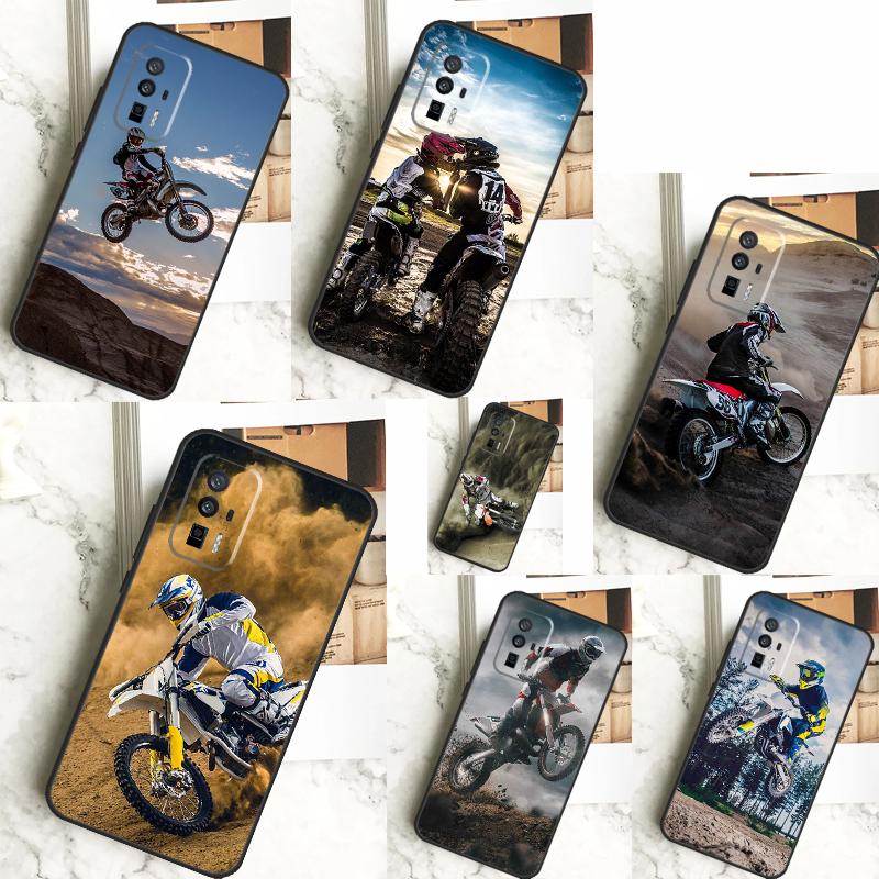 Спортивный чехол для мотоцикла Мотокросс Для Xiaomi 13T 11T 12T Pro 13 14 Ultra 12 Lite POCO F6 F5 X6 Pro M6 X3 X5 M5s F3 Чехол