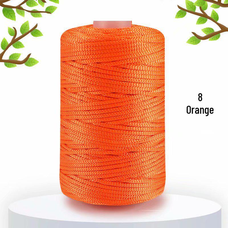 125 г Легкая Ледяная Шелковая Льняная Пряжа для Летних Шляп, Средней Тонкости Вязания, Сумок DIY, Подушек и Блестящая Полая Пряжа