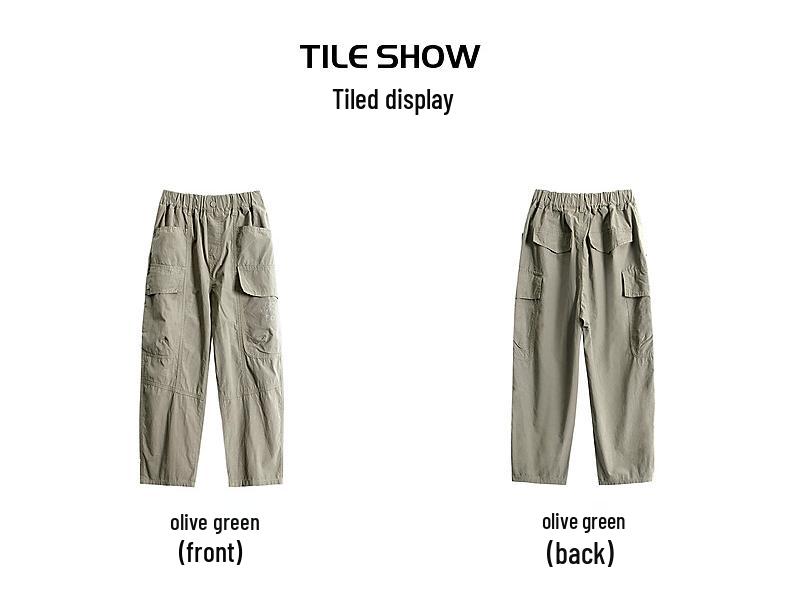 Стильные свободные комбинезоны для мальчиков, лето 2025 - модная детская одежда больших и средних размеров