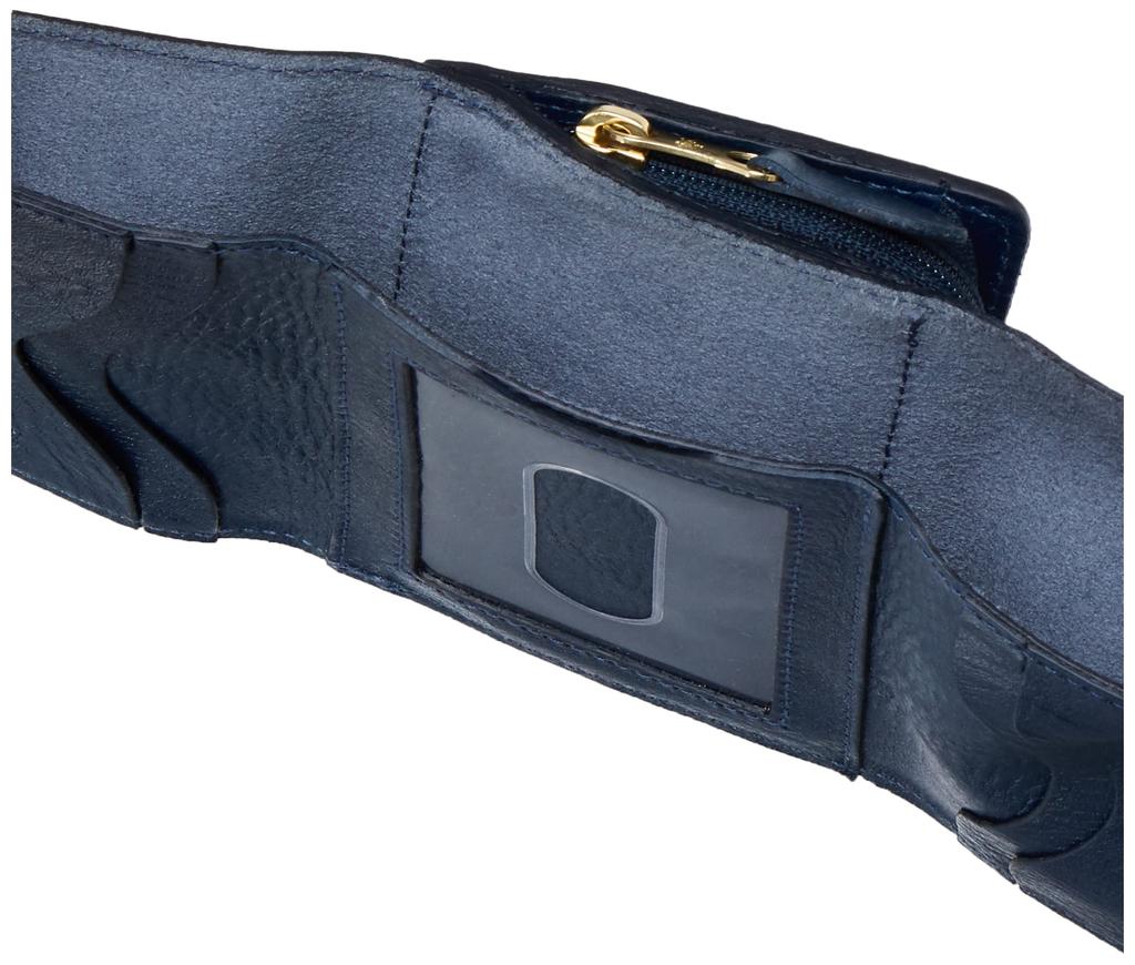 Кошелек SMW036 PV0005 Classic C0593 Blu [Il Bizonte] тройного сложения [товар]