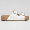 Melting Brown Women Cubic Point Vacation Slipper
