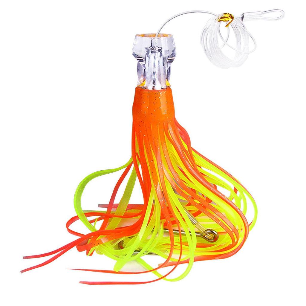 9-Inch Bionic Octopus Soft Bait Lure for Tuna & Sea Fishing - 6 Colors