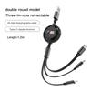 3-in-1 Micro Data Wire USB Type C Fast Charger Stickers Accessories For BMW G80 G06 G07 G42 G14 G15 G16 F82 F20 F21 F83 M2 M3 M4 UD4