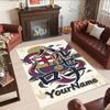Fc Barcelona Personalized Name Area Rug Perfect for Outdoor Dining Room Entryway Hallway Anti-slip Rug Decorate Offices Wedding Party Gift