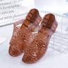 New Summer Sandals Female Crystal Jelly Shoes Beach Shoes Slip Plastic Transparent Shoes Women Sandals Pvc Jelly Sandals