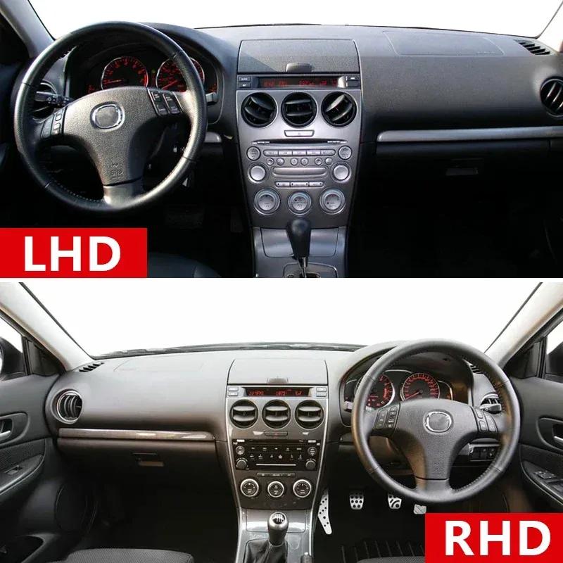 Abaiwai Для Mazda 6 Gg 2002 2003 2004 2005 2006 2007 Автомобильная Панель Приборов 3D Накладка На Торпедо Защита от Солнца Коврик Нескользящая Подкладка Детали
