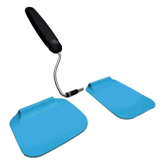 1/2 шт. Регулируемая лопатка для яиц, блинов, бургеров, перевертыш, термостойкая посуда, безопасная, антипригарная, силиконовая, сменные головки, скребок