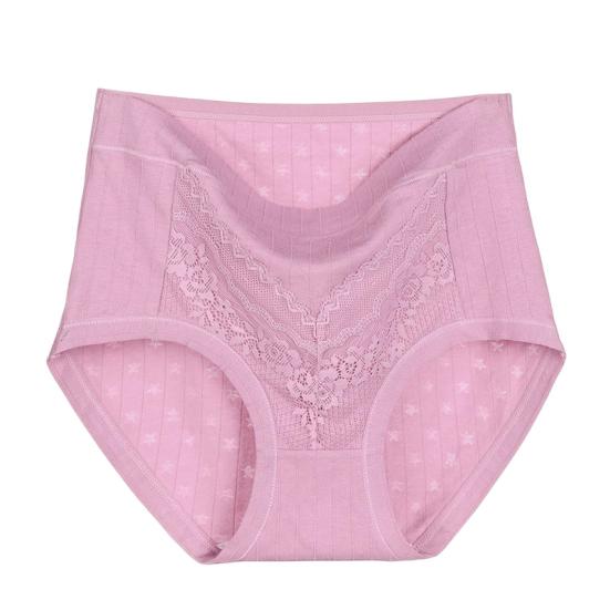 Trendy Women Underpants Lace Cotton Comfortable