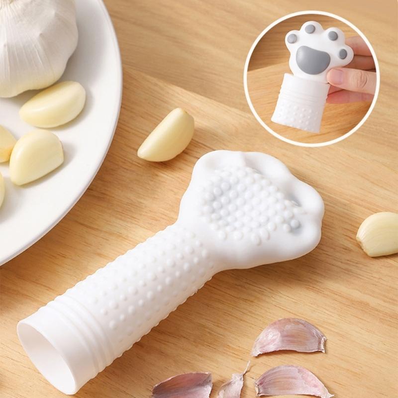 Быстрое средство для удаления кожуры чеснока в форме кошачьего когтя, многофункциональный ролик для чистки орехов, арахиса, кухонный гаджет