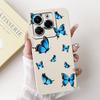 For Infinix Note 40x 5G Back Cover On Note 40x Infinix X6838 Coque Flower Butterfly Women Fashion Phone Case Liquid Silicone