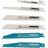 Makita Reciprocating Saw 6 Piece Replacement Blade Set