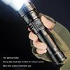 Outdoor Telescopic Zoom Digital Display Long-range Strong Light Flashlight Rechargeable