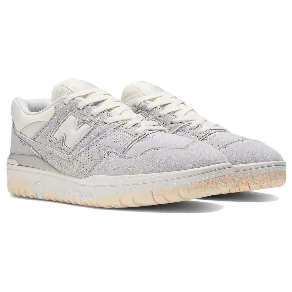 New Balance Кроссовки унисекс 550 Rain Cloud Sea Salt Серо-Белые BB550SLB