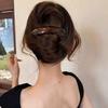 Elliptical Spring Clip Geometric Large Hairpin Creative Acetate Hair Clip  Daily