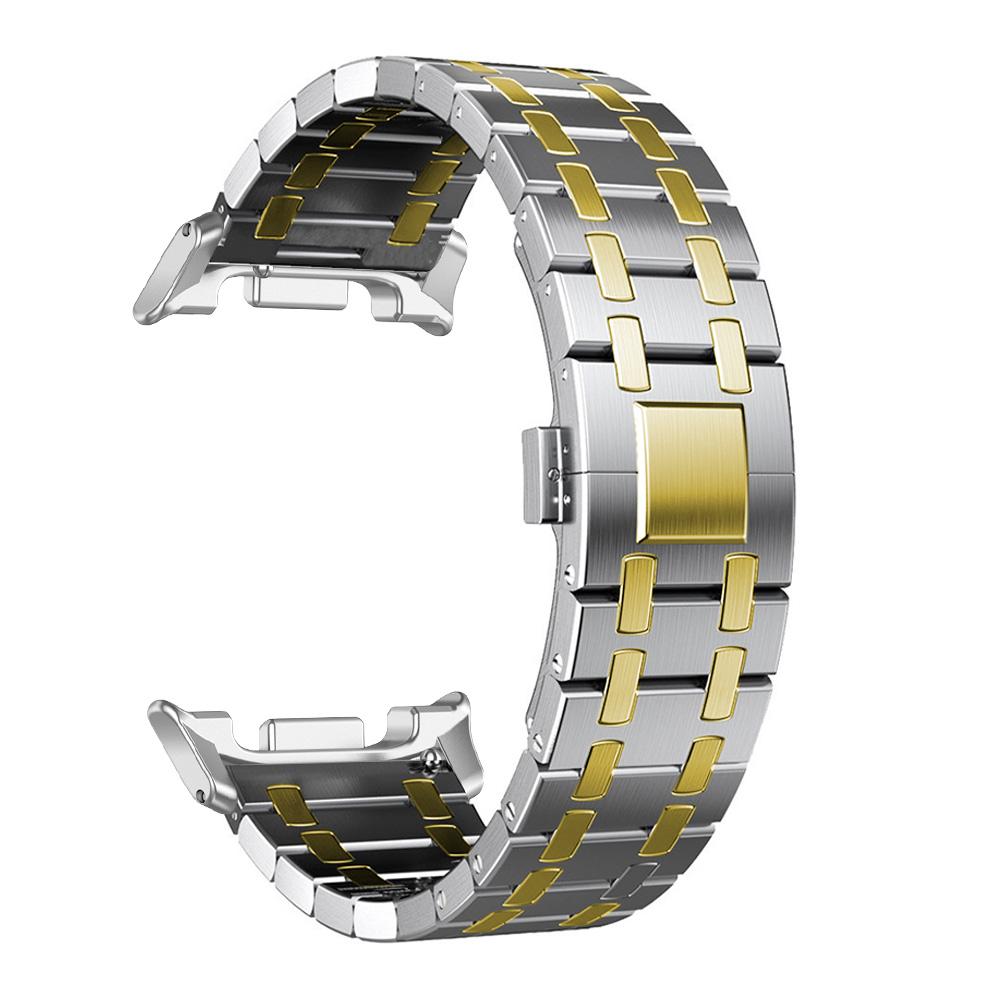 Роскошный металлический ремешок для Samsung Galaxy Watch 8 Classic 8 44 мм из нержавеющей стали, ремешок без зазоров для Watch 8 40 мм, мужской браслет, ремешок для часов