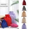 Linen Jewelry Storage Bag Multiple Colour Gift Wrapping Storage Bag Gifts Cloth Storage Bag