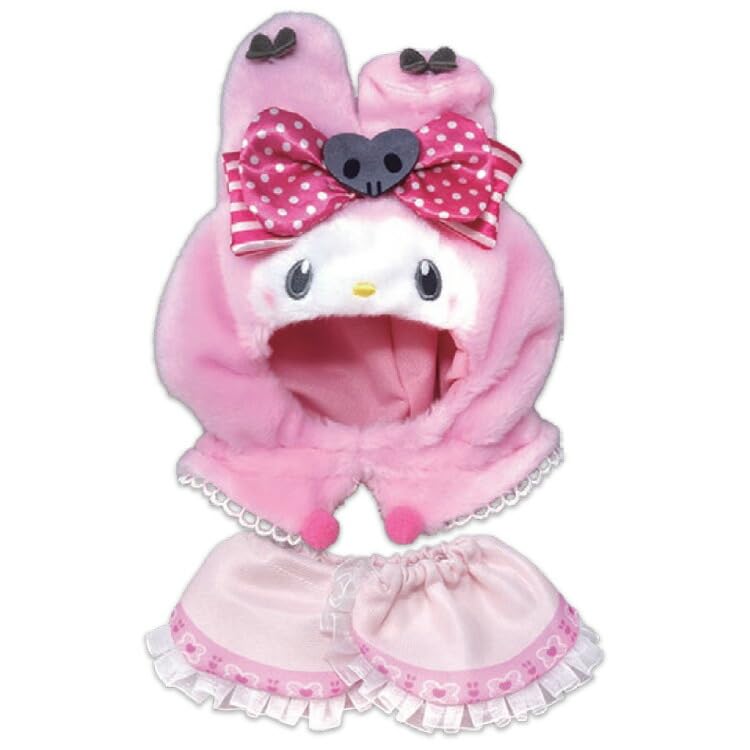 Naito Design Institute Плюшевый костюмер My Melody My Melody & Kuromi 50-летие и 20-летие