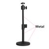 Desktop Webcam Support Stand Metal Desk Tripod for Web Camera Mount Base Webcam Tripe Tripie Stative for Logitech Streaming