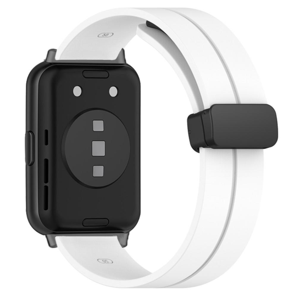 Магнитная пряжка для ремешка HUAWEI Watch Fit 2, сменный силиконовый ремешок, браслет Correa, ремешок HUAWEI Watch Fit2
