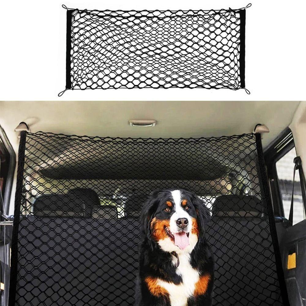 Universal Trunk Storage Net Double Layer Luggage Mesh Net Car Mesh Storage Bag Back Rear Seat
