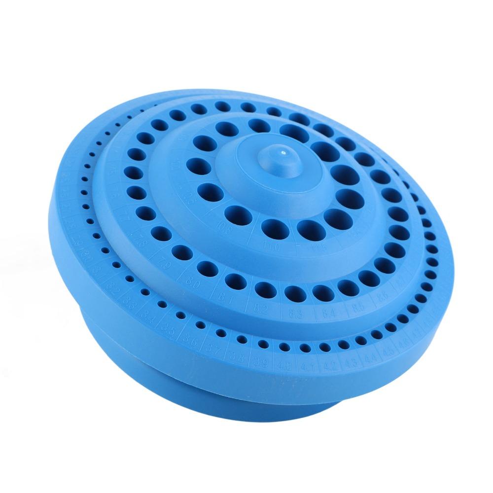 Round Shape Drill Bit Organizer Stand 1-13mm Diameter Drill Bit Storage Box  Household Use