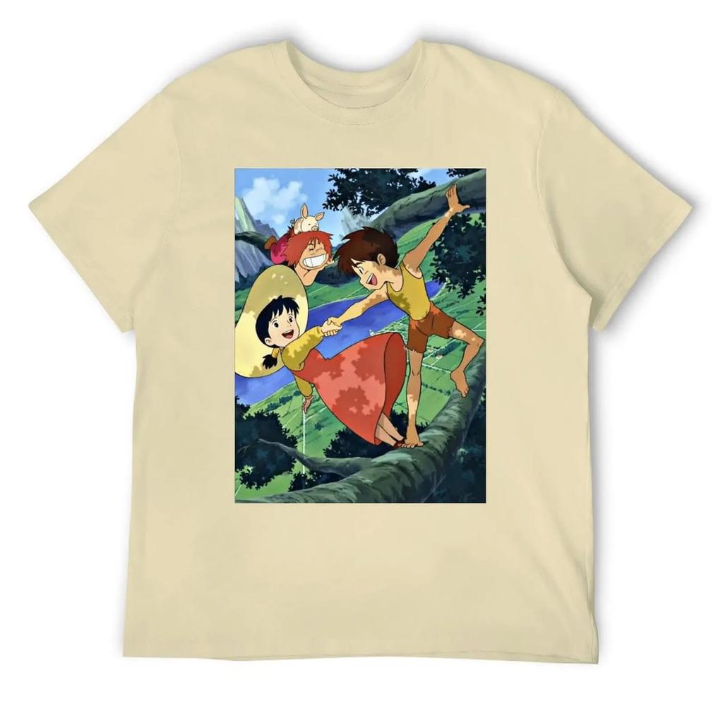 Jimsy Future Boy Conan Character In A Sci Top Tee Novelty T-shirt Harajuku  Sport  Funny Novelty Home Eur Size