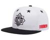[sproutsy] New York Futures Snapback Cap, No. 45 Design, Black/White, Men's N°45 NEW YORK (JP, Number Size, 58.0 Cm, White)