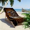 Luton Town FC Print Beach Towel, Large Soft Quick Dry Towel for Beach Camping Swimming