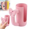 Can Handle Sleeve for Standard 16oz Beverage Cans PLA Mug Style Pink Bow Grip Cup Holder Accessory