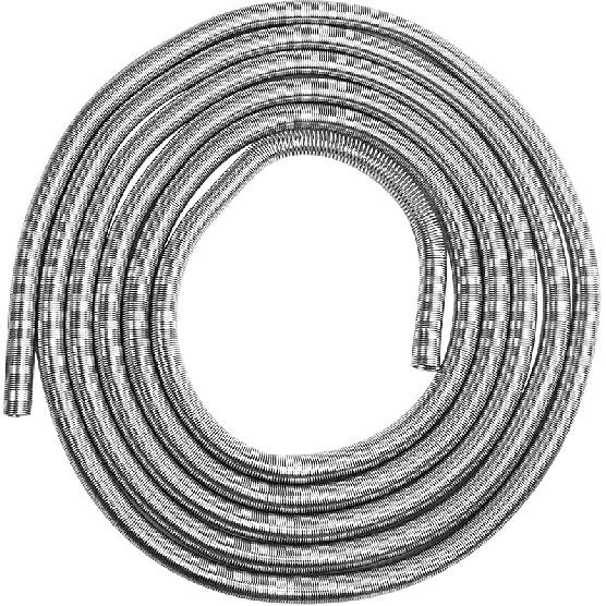 Brake Line Protector 3/16 Inch - 16 Ft Stainless Steel Premium Galvanized Guard Spring - Anti-Corrosion Gravel Shield For Truck, SUV, Off-Road