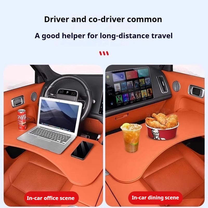 For LI Lixiang L6 L7 L8 L9 Car Folding Small Table Board Lixiang Car Dining Table Front and Rear Multifunctional Computer Table